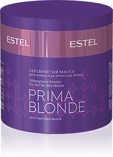 Серебристая маска для холодных оттенков блонд ESTEL PRIMA BLONDE (300 мл) PB.7 Серебристая маска для холодных оттенков блонд ESTEL PRIMA BLONDE (300 мл) PB.7