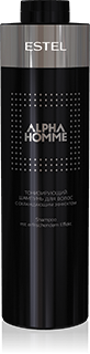 Шампунь OTIUM HOMME,ALPHA HOMME Тонизирующий шампунь для волос Объём: 1000 мл Шампунь OTIUM HOMME,ALPHA HOMME Тонизирующий шампунь для волос Объём: 1000 мл