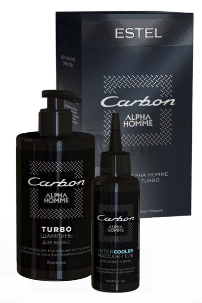 Набор ESTEL ALPHA HOMME CARBON (Шампунь для волос, Массаж-гель) AHC/S Набор ESTEL ALPHA HOMME CARBON (Шампунь для волос, Массаж-гель) AHC/S
