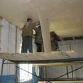 Наши односельчане на ремонте клуба - август-ноябрь 2011 года