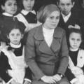 Белкина Наталья Михайловна с учениками, 1975 год