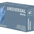 Перчатки нитриловые голубые ZP UNIVERSAL NITRILE, 7гр, 50 пар