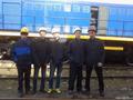 Экскурсия в локомотивно-ремонтное депо ОАО "Угольная компания "Северный Кузбасс"