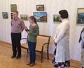 Юные пианисты выступили на открытии выставки Александра Воронина