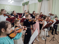 Концерт оркестрово-струнного отдела «Музыкальный снегопад»