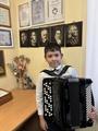Яркое выступление юного баяниста на конкурсе «Музыкальная шкатулка» Яркое выступление юного баяниста на конкурсе «Музыкальная шкатулка»