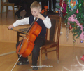 Новогодний концерт учащихся класса виолончели 
