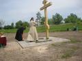 Освещение Поклонного креста в селе - 14, 28 мая 2013 года