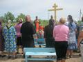 Освещение Поклонного креста в селе - 14, 28 мая 2013 года
