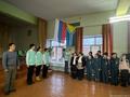 Торжественная церемония поднятия Государственного флага Российской Федерации и Государственного флага Республики Тыва
