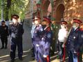 Бельские казаки приняли участие в охране общественного порядка на мероприятиях в честь Дня Победы в Уфа.