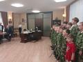 Вручение юбилейных медалей ветеранам.