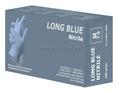 Перчатки нитриловые голубые ZP LONG BLUE NITRILE, 13 гр, 50 пар