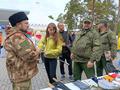 Казачья молодежь Челябинска приняла участие в городском общественном вернисаже