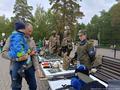 Казачья молодежь Челябинска приняла участие в городском общественном вернисаже