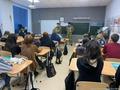 Уроки мужества  провели ветеран СВО, казак в ЕГКО 
