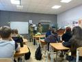 Уроки мужества  провели ветеран СВО, казак в ЕГКО 