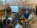 Уроки мужества  провели ветеран СВО, казак в ЕГКО 