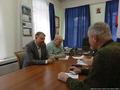 Атаманское совещание в штабе Оренбургского казачьего войска