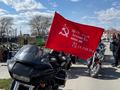 Кадеты-казачата Камышлова встретили копию Знамени Победы