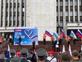 Казаки ЕОКО «Исетская линия» приняли участие в Церемонии торжественного построения