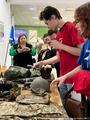 Казаки хутора Архангельский приняли участие в мероприятии на площадке Лесотехнического университета