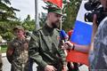В День России казакам Екатеринбурга вручили флаги Российской Федерации