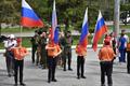 В День России казакам Екатеринбурга вручили флаги Российской Федерации
