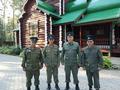 Казаки двух отделов войска несли службу по охране порядка на Царские дни