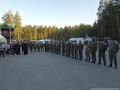 Казаки двух отделов войска несли службу по охране порядка на Царские дни