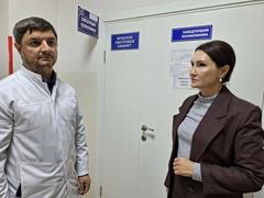 Сотрудники Республиканского центра общественного здоровья и медицинской профилактики осуществили выезд в Серноводскую ЦРБ 