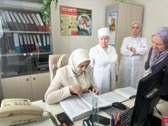 Сотрудники РЦОЗ и МП осуществили выезд в ГБУ «Врачебно-физкультурный диспансер г. Грозного»