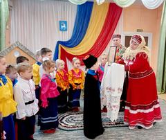Инсценировка обряда «Проводы казака на службу»