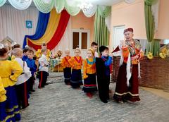 Инсценировка обряда «Проводы казака на службу»
