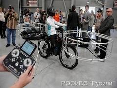 Чехи сделали летающий велосипед (видео)