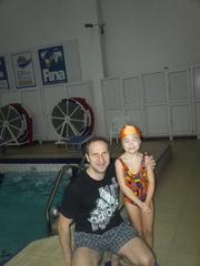 Аннотация работы Моей дочери 6 лет, она занимается в бассейне, не всё пока получается,