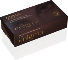 Enigma Краска для бровей и ресниц тон №4, классический коричневый 20/20мл