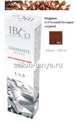 6/4 Темный блондин медный IBCO DIAMANTE ammonia free безаммиачный краситель 100мл.