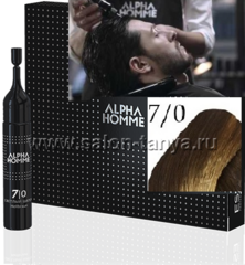 Краска-пена для окрашивания волос 7/0 русый ESTEL ALPHA HOMME 10мл. 
