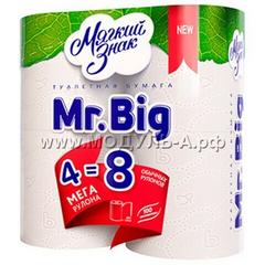 C118 Mr.Big, 4 рул, 40 м, белая C118 Mr.Big, 4 рул, 40 м, белая