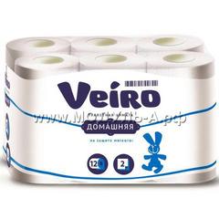 LINIA VEIRO ДОМАШНЯЯ 2 сл, 12 рул. белая LINIA VEIRO ДОМАШНЯЯ 2 сл, 12 рул. белая