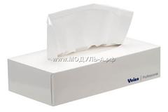 N302 Салфетки косметические для лица Veiro Premium, белые, 2 слоя, 100л