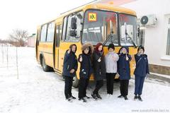 МБОУ Сусатская СОШ получили новый автобус