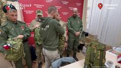 Казакам-добровольцам передали гуманитарную помощь от Народного Фронта