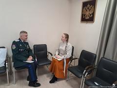 ️Атаман Андрей Валентинович Третьяков провел встречу с помощником по работе с молодежью