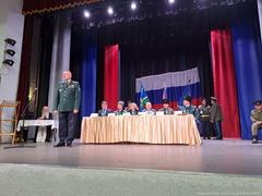 15 февраля состоялся казачий Круг и Спартакиада Среднеуральского отдельского казачьего общества Оренбургского войскового казачьего общества.