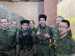 Казачата приняли участие в турнире по «Страйкболу»