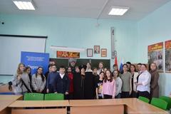 Атаман Андрей Третьяков провел урок-встречу в МБОУ "Махневская СОШ" 