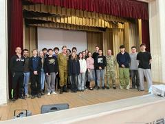 Казаки хутора Екатерининский провели Урок мужества