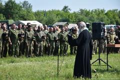 Казаки ЕОКО «Исетская линия» приняли участие в войсковых сборах «Пышма-2025»